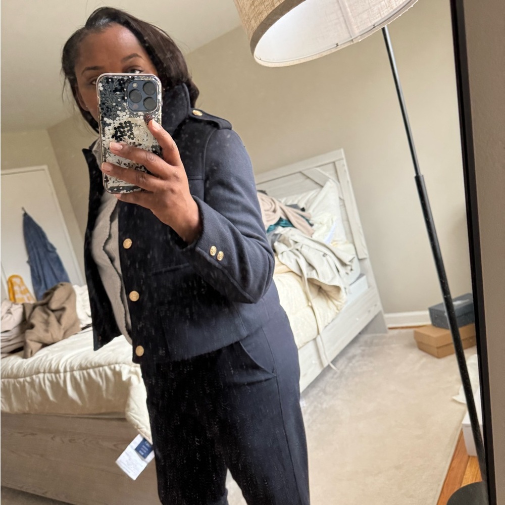 Gold Button Soft Touch Jacket - image 5